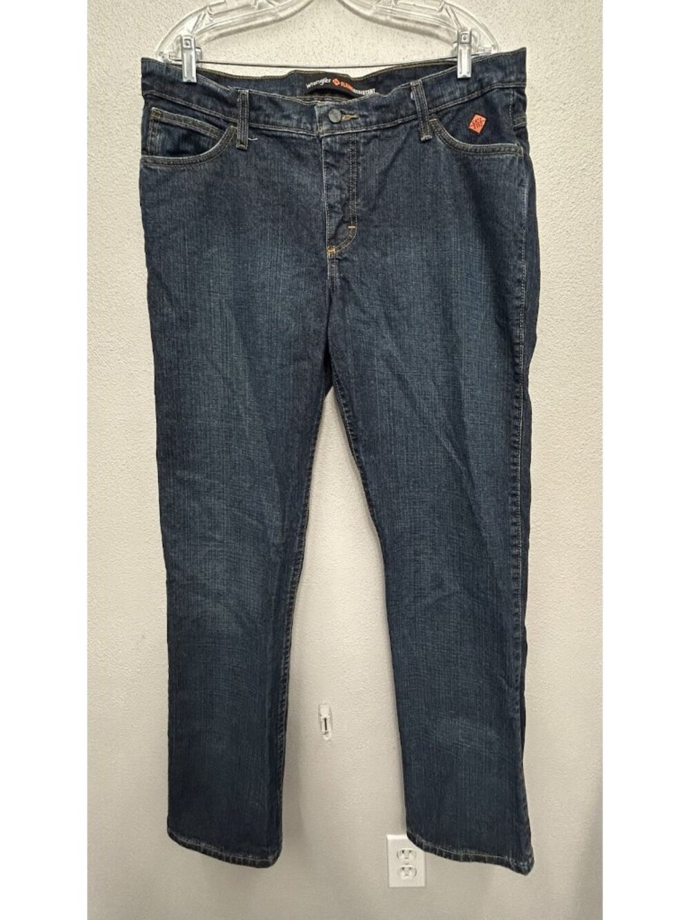 Wrangler FR Fire Resistant Womens Jeans CAT2 15x34 Work Embroidered 10FRW10CH